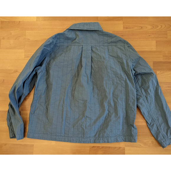 Craig green chore jacket navy quilted canvas cotton size Medium - Picture 3 of 6